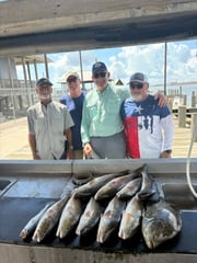 Fishing in Lake Charles, Louisiana