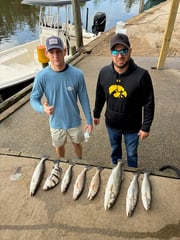 Fishing in Bon Secour, Alabama