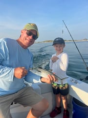Fishing in Wanchese, North Carolina