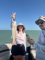 Fishing in Port Isabel, Texas