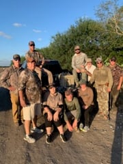 Fishing in Mercedes, Texas