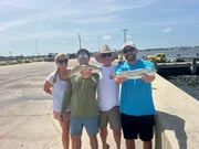 Fishing in Galveston, Texas