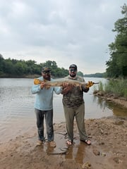 Fishing in Granbury, Texas
