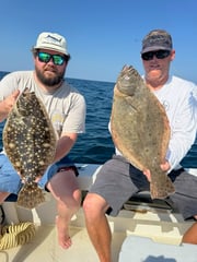 Fishing in Wanchese, North Carolina