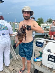 Fishing in Beaufort, North Carolina