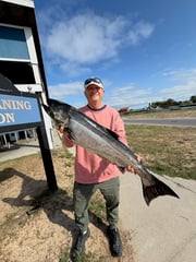 Fishing in Wyandotte, Michigan