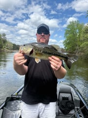 Fishing in Salisbury, North Carolina