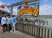 Fishing in Port Isabel, Texas