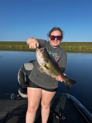 Fishing in Okeechobee, Florida