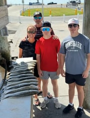 Fishing in Rockport, Texas