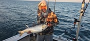 Fishing in Whitehall, Michigan