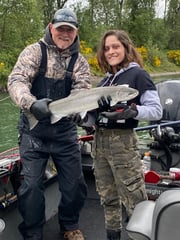 Fishing in Montesano, Washington