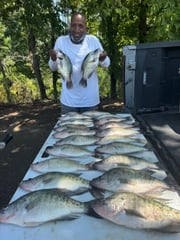 Fishing in Sardis, Mississippi