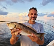 Redfish fishing in Saint Bernard, Louisiana
