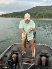 Fishing in Branson, Missouri