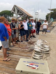 Fishing in Rockport, Texas