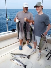 Fishing in Thompsonville, Michigan