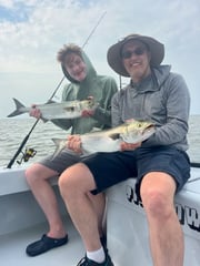 Fishing in Wanchese, North Carolina