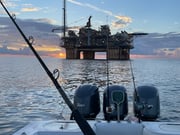 Fishing in Venice, Louisiana