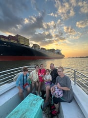 Fishing in Wilmington Island, Georgia