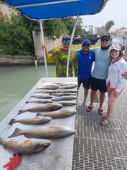 Fishing in Port Isabel, Texas