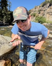 Fishing in Hume, California