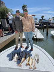 Fishing in Port Isabel, Texas