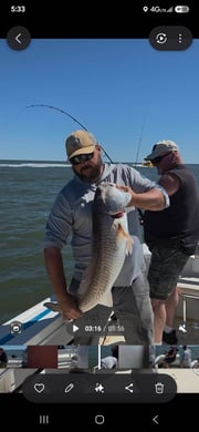 Fishing in Little River, South Carolina