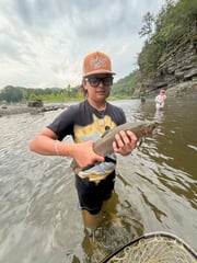 Fishing in Broken Bow, Oklahoma