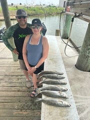 Fishing in Rockport, Texas