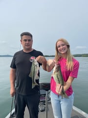 Fishing in Table Rock, Missouri