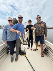 Fishing in Nanticoke, Maryland