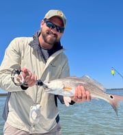 Redfish fishing in Mount Pleasant, South Carolina