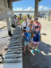 Fishing in Rockport, Texas