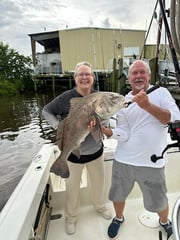 Fishing in D'Iberville, Mississippi