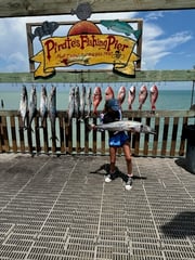 Fishing in Port Isabel, Texas