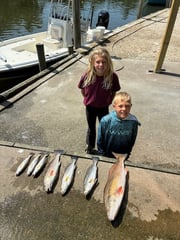 Fishing in Bon Secour, Alabama