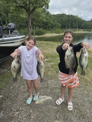 Fishing in Broken Bow, Oklahoma