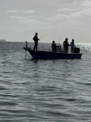 Fishing in Grand Isle, Louisiana