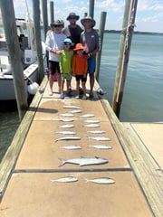 Fishing in Topsail Beach, North Carolina