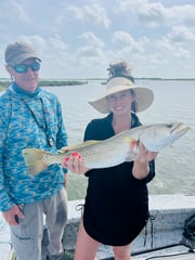 Fishing in Rockport, Texas