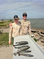 Fishing in Galveston, Texas