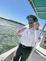 Fishing in Port Isabel, Texas