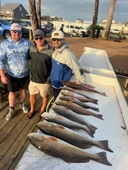Fishing in Port O'Connor, Texas