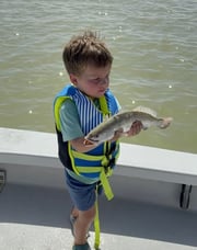Fishing in Port Aransas, Texas