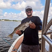 Fishing in Wanchese, North Carolina