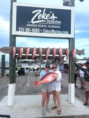 Fishing in Orange Beach, Alabama