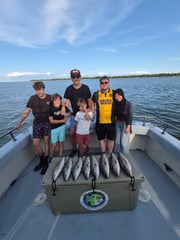 Fishing in Sparrows Point, Maryland