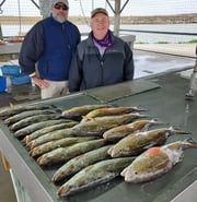 Redfish, Speckled Trout / Spotted Seatrout fishing in Matagorda, Texas