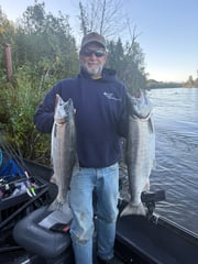 Fishing in Kasilof, Alaska